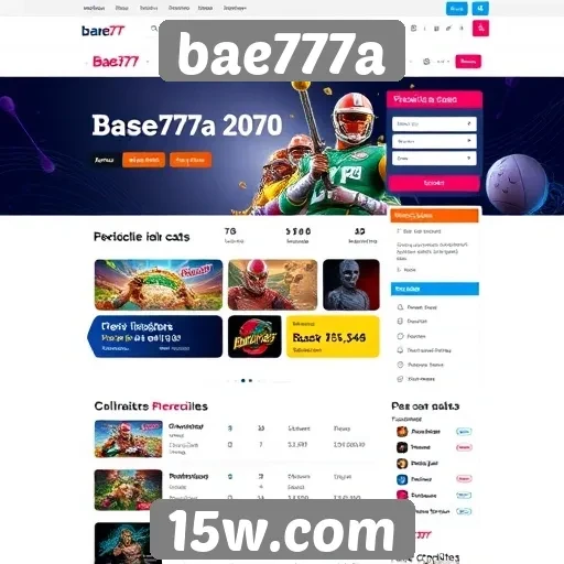 Análise da interface do site bae777a